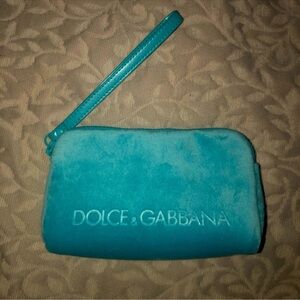 BRAND NEW ! Dolce & Gabbana Turquoise Clutch Bag